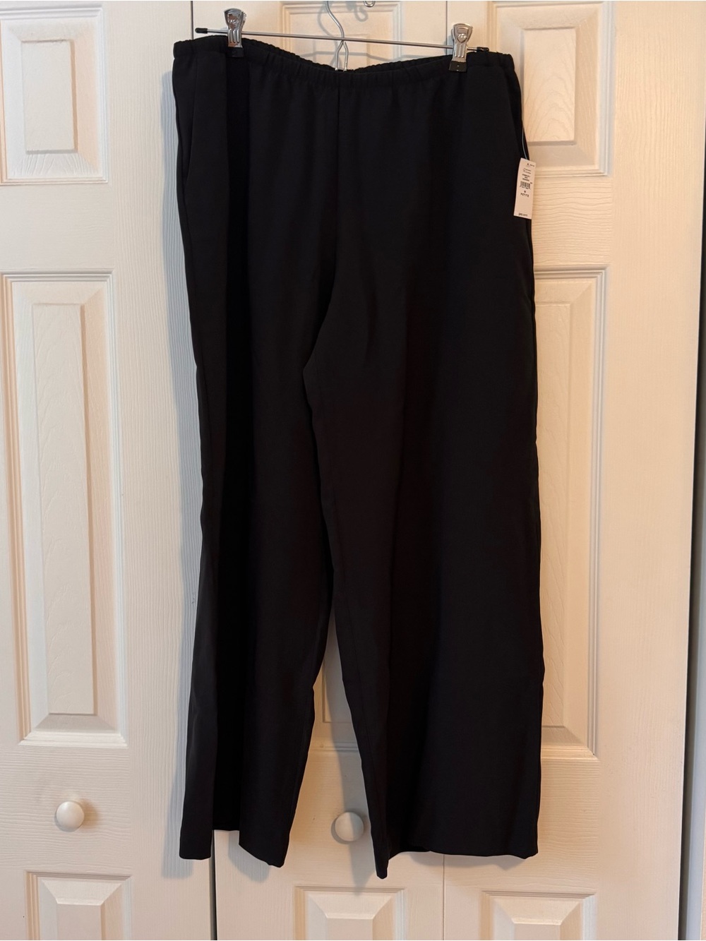 GAP Women’s Black Wide-Leg Pull-On Pants